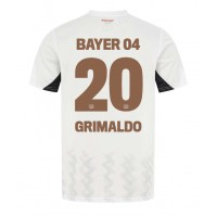 Camisa de Futebol Bayer Leverkusen Alejandro Grimaldo #20 Equipamento Secundário 2024-25 Manga Curta